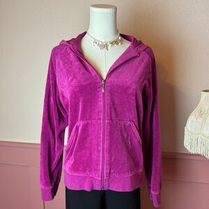 y2k coquette bratzcore velour track suit zip up

rafaella
sz medium
pink